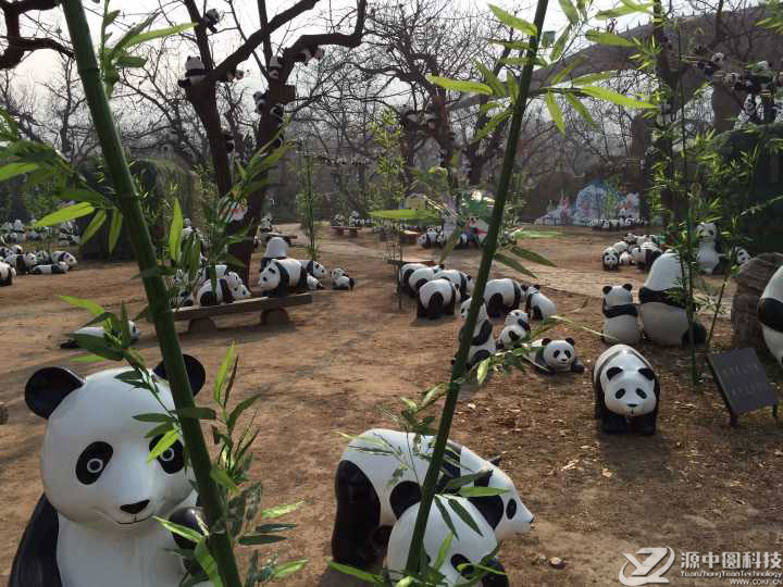 玻璃鋼熊貓