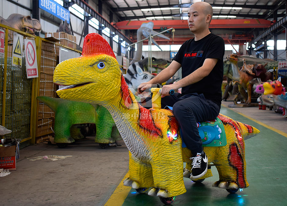 恐龍童車(chē)，商場(chǎng)恐龍車(chē)，電動(dòng)恐龍車(chē)，騎行小恐龍
