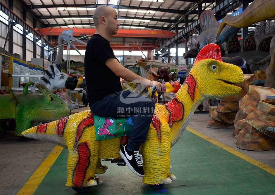 恐龍童車(chē)，商場(chǎng)恐龍車(chē)，電動(dòng)恐龍車(chē)，騎行小恐龍