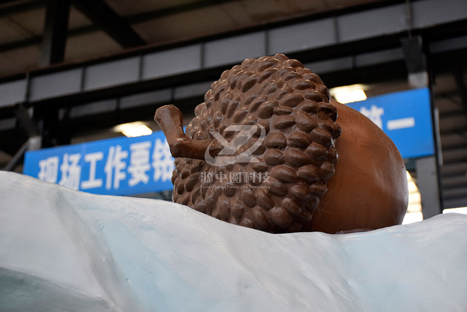 斯克萊蒂依機模，松鼠動雕，松鼠雕塑