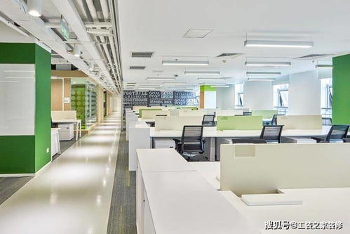 西安网络公司办公室装修设计案例